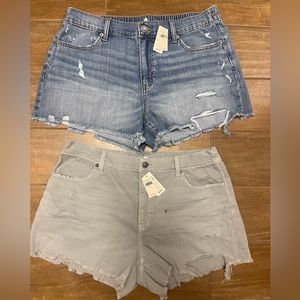 Aerie denim shorts